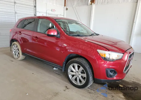 2015 Mitsubishi Outlander Sport Es from USA, damaged, VIN 4A4AR3AU2FE037505